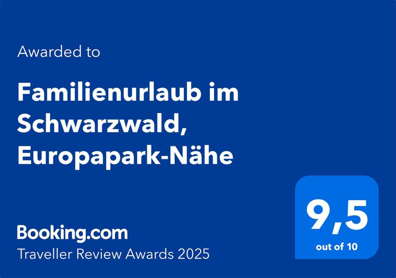 Familienurlaub Im Schwarzwald, Europapark-Naehe Ettenheim Exterior foto